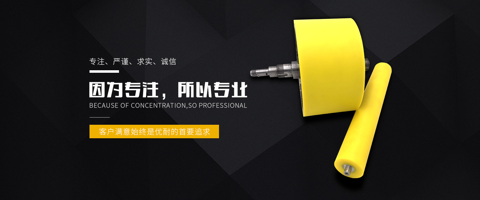 因為專注，所以專業